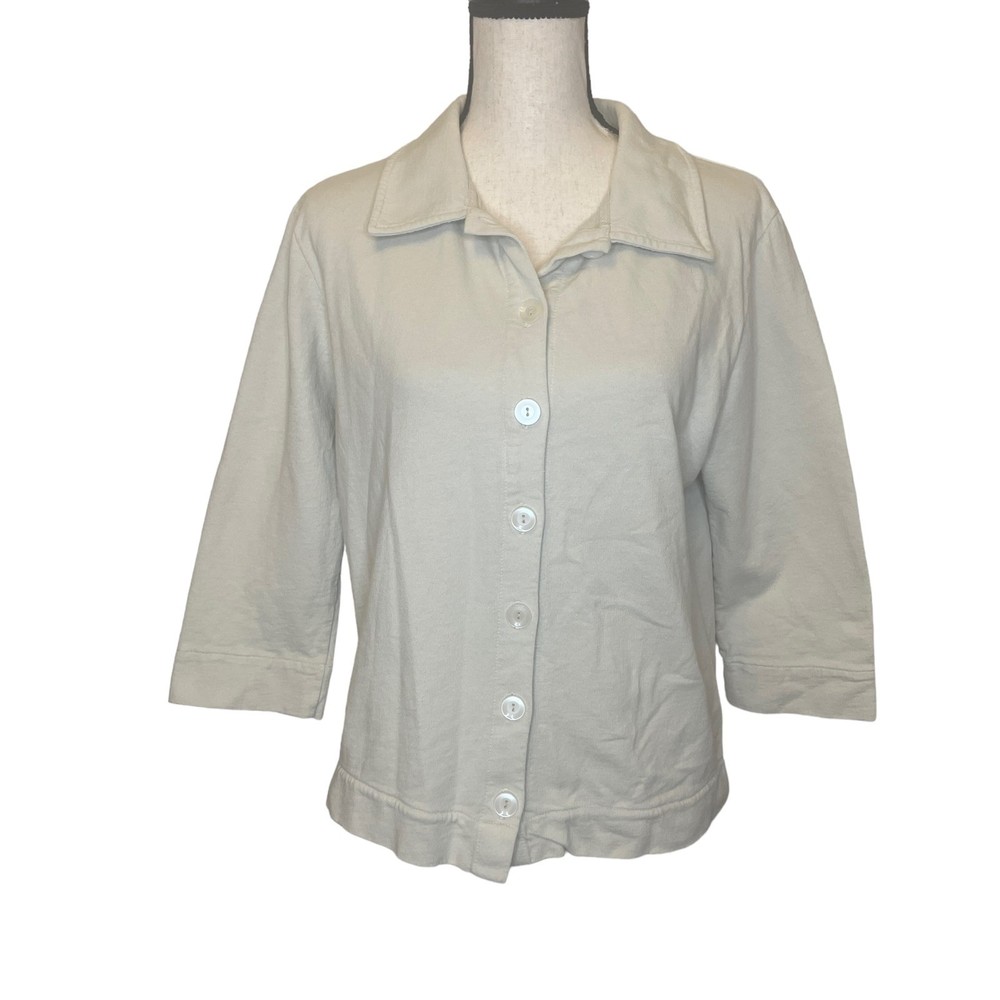 FRESH PRODUCE BUTTON UP SHIRT LIGHTWEIGHT JACKET SHACKET SMALL